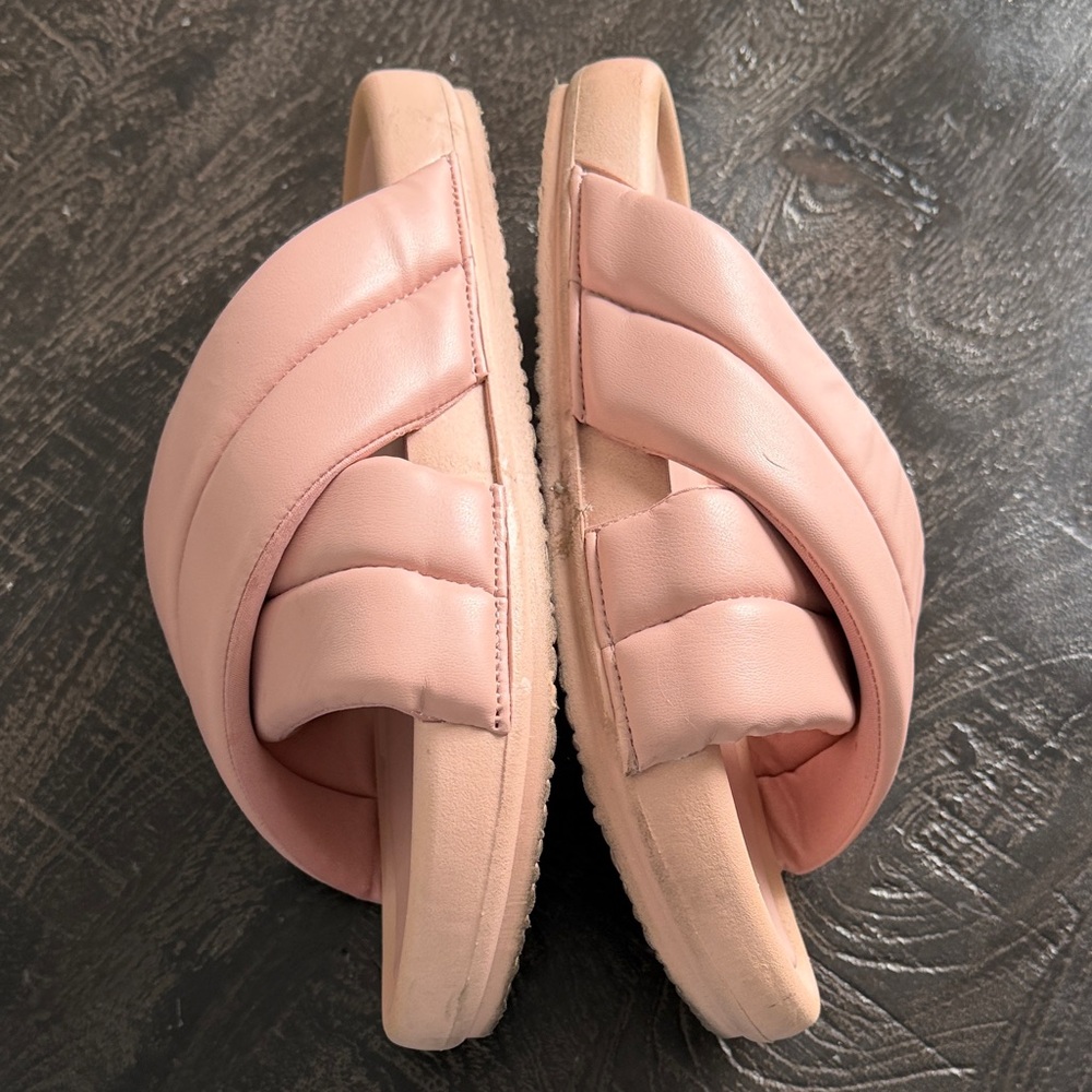 NOBO Blush Crisscross Slide Sandals - Picture 6 of 6